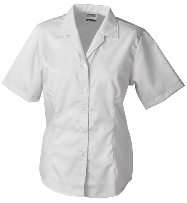 Camicia da donna a manica corta di facile stiratura - immagine 4