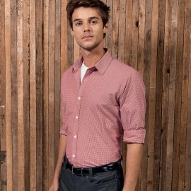 Camicia uomo manica lunga in cotone