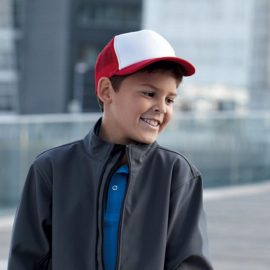 Cappellino trendy da bambino a 5 pannelli